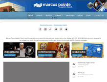 Tablet Screenshot of pensacolachurch.org